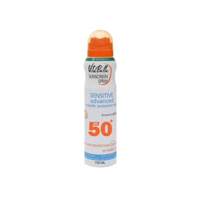 اسپری ضد افتاب spf50 ویتابلا ایتالیا مناسب انواع پوست های آقایان و بانوان