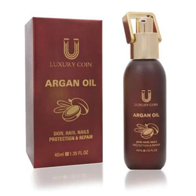 روغن ارگان لاکچری کوین  وارداتی فرانسوی-پوست و مو 40 میل این روغن خاصیت روشن کننده و ترمیم کننده پوست را دارد